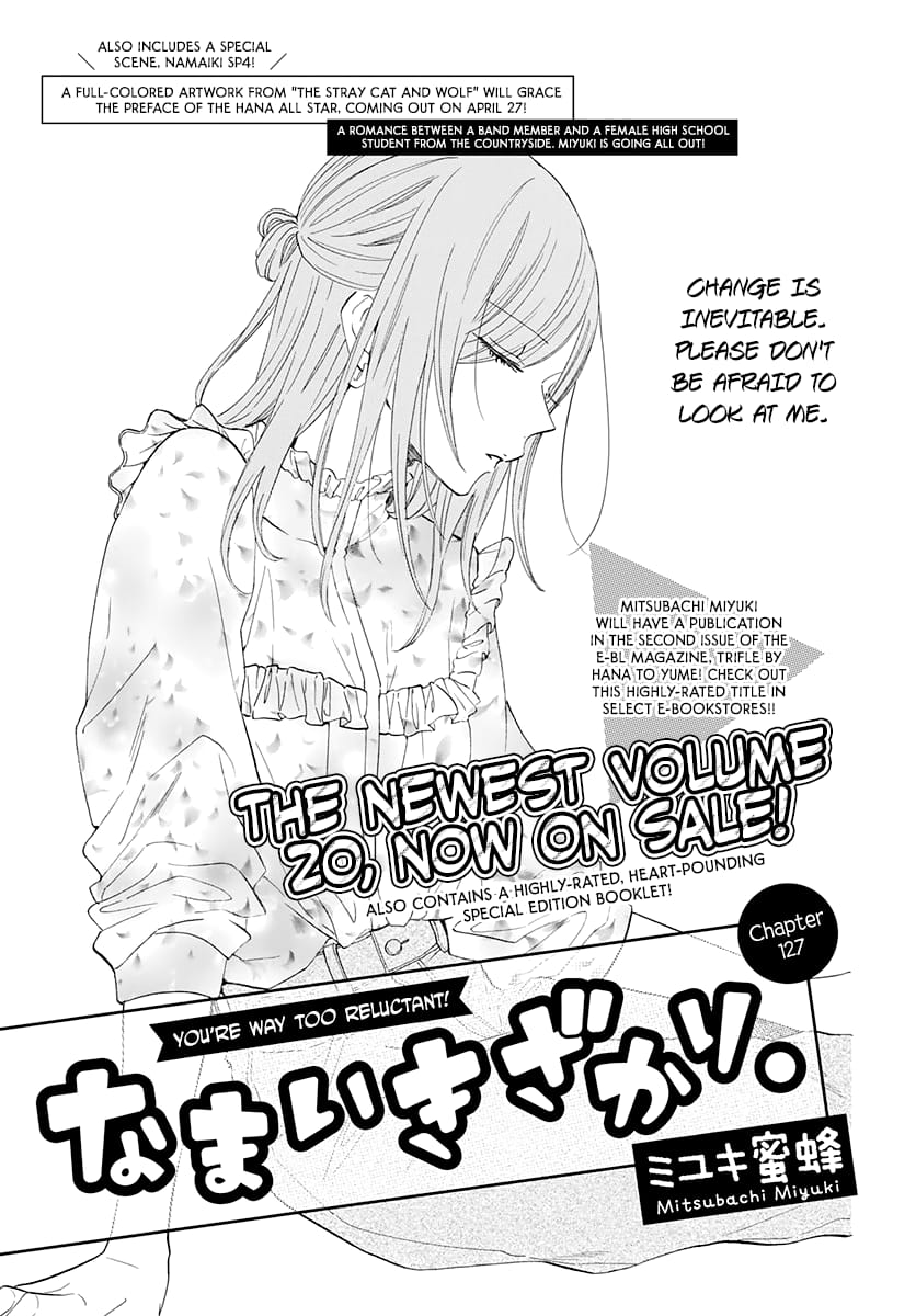 Namaiki Zakari, Chapter 127 image 01